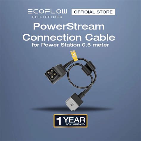 ECOFLOW Powerstream Cable for Delta PRO - 0.5m